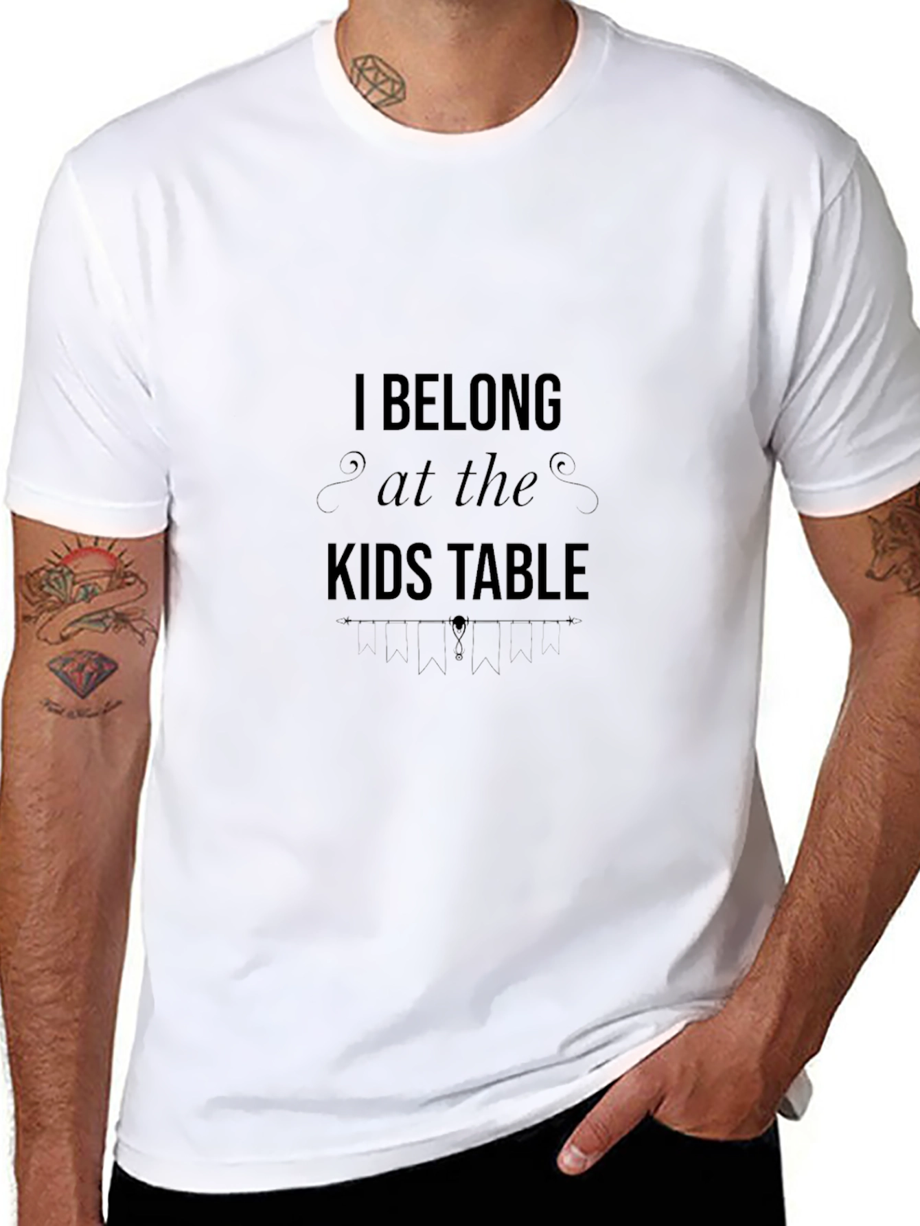 I Belong at the Kids Table T-Shirt