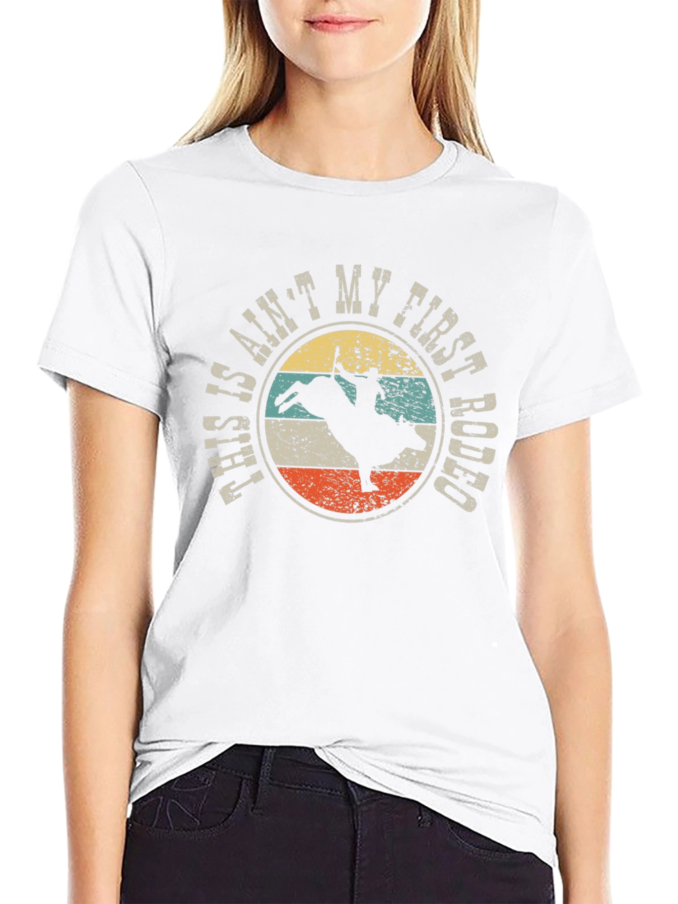 This Aint My First Rodeo Black T-Shirt