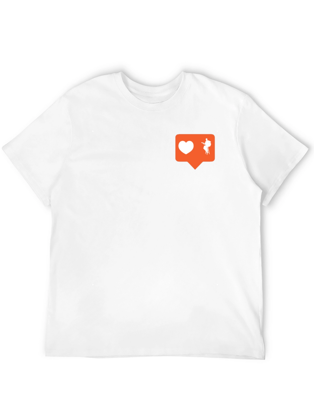 Stylish Black Graphic Tee - Love & Music