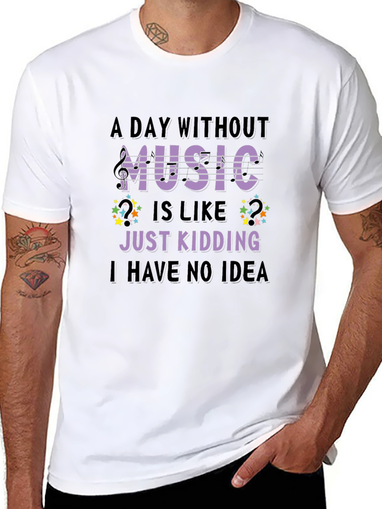 Music Lover T-Shirt Funny Sarcastic Design