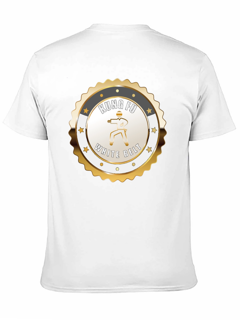 Kung Fu White Belt T-Shirt - Martial Arts Tee