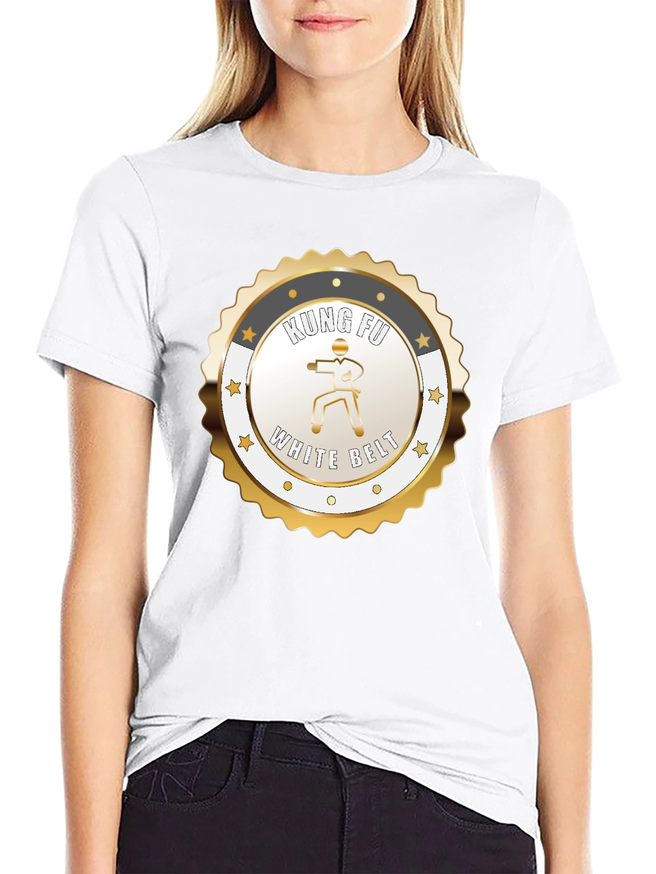 Kung Fu White Belt T-Shirt - Martial Arts Tee