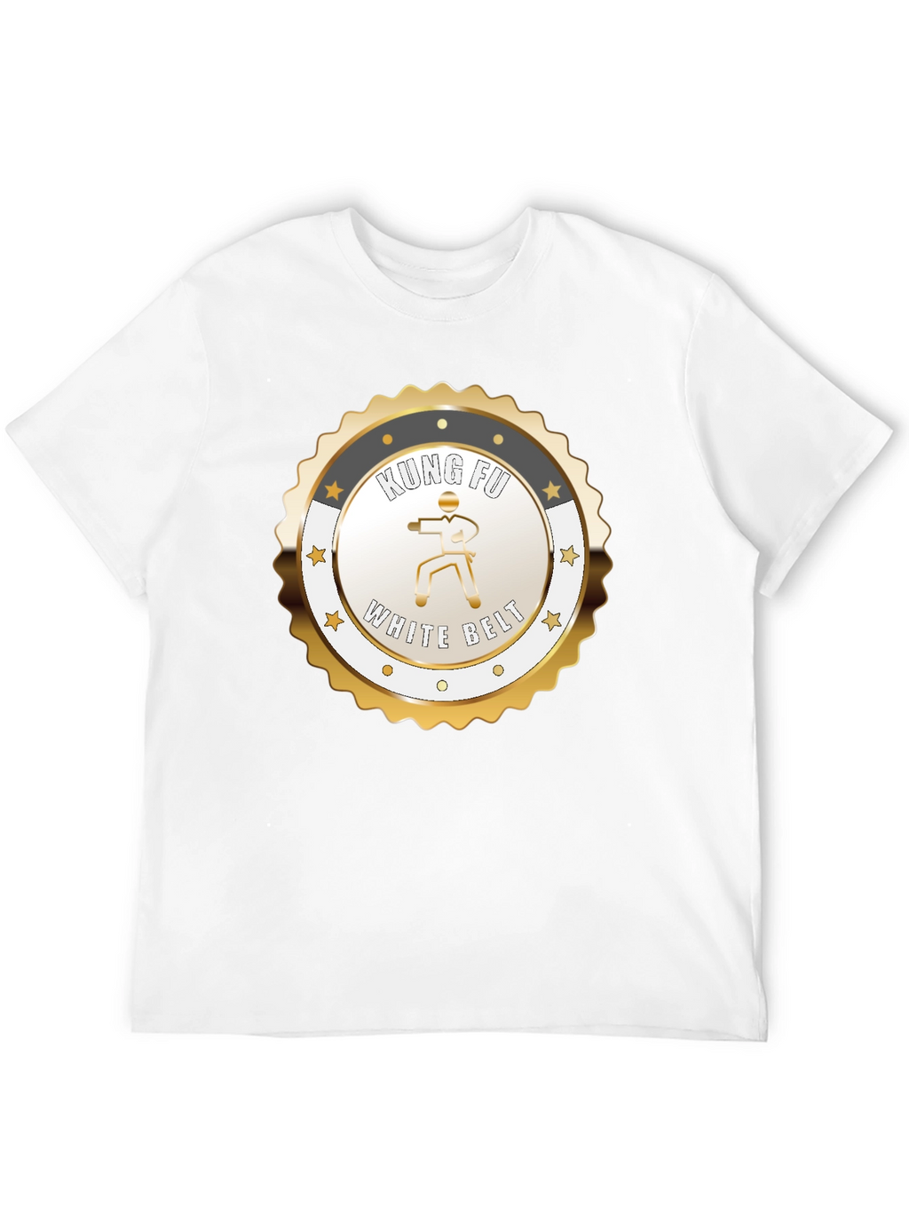 Kung Fu White Belt T-Shirt - Martial Arts Tee