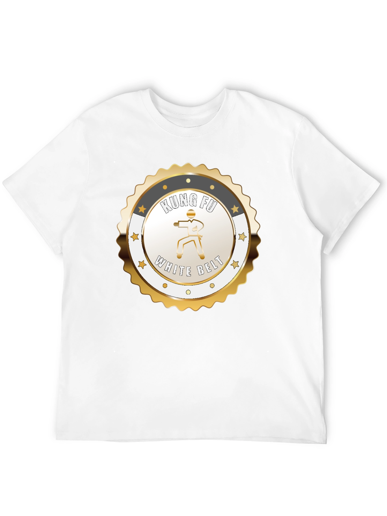 Kung Fu White Belt T-Shirt - Martial Arts Tee