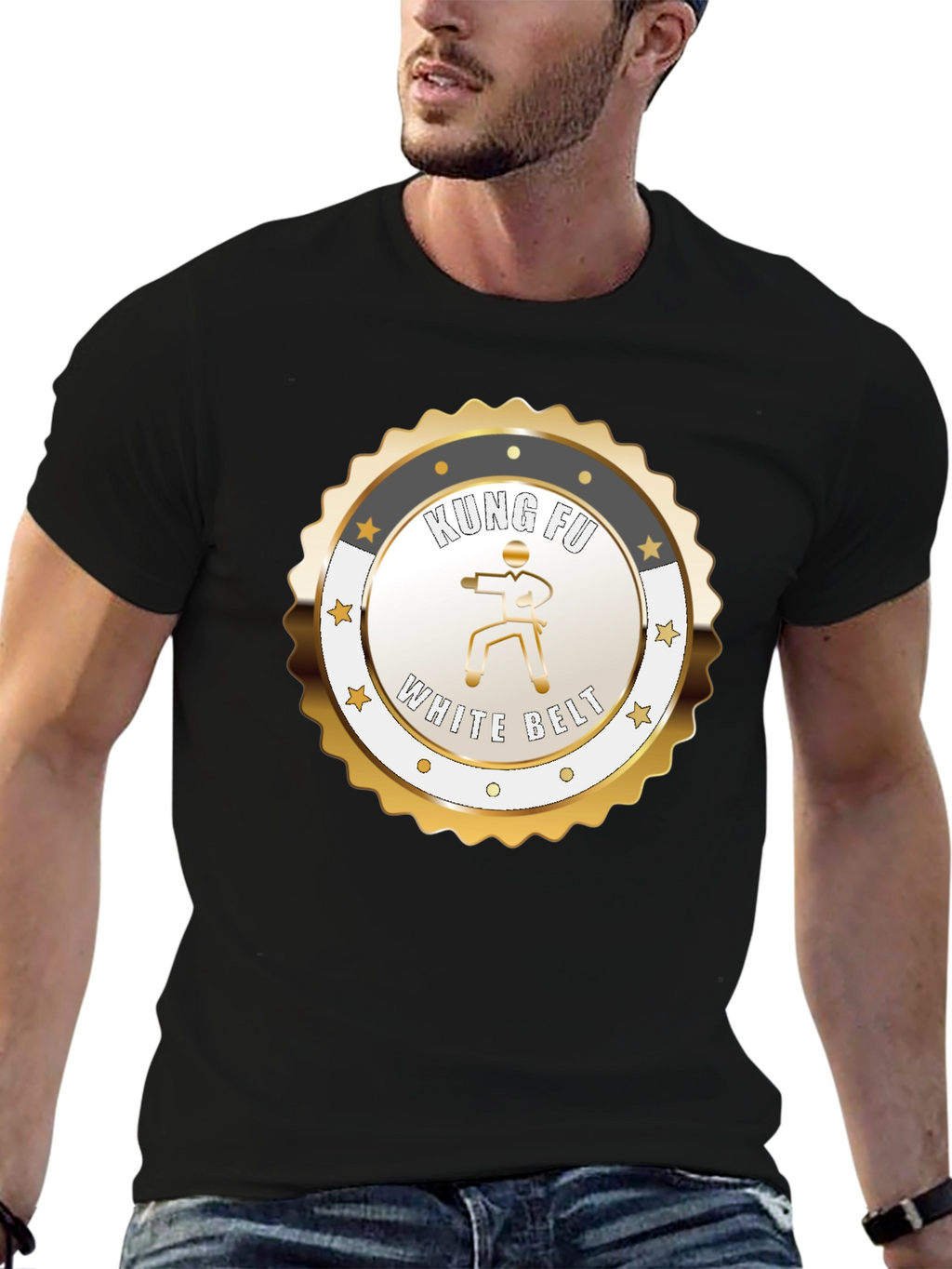 Kung Fu White Belt T-Shirt - Martial Arts Tee