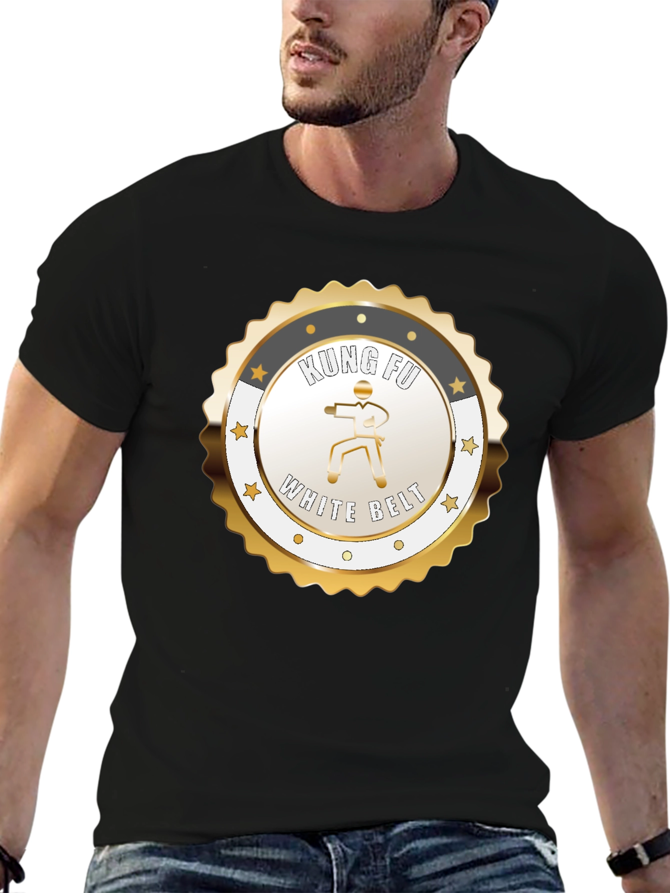 Kung Fu White Belt T-Shirt - Martial Arts Tee
