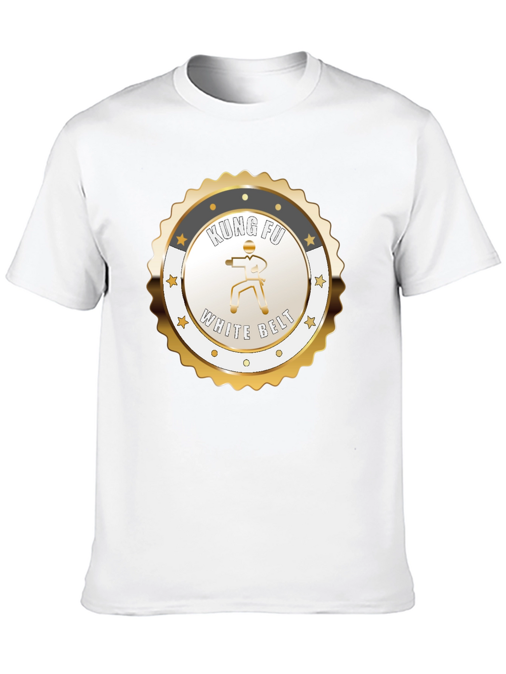 Kung Fu White Belt T-Shirt - Martial Arts Tee