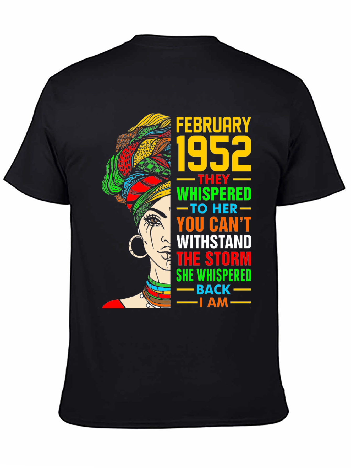 February 1952 T-Shirt - Black History Month
