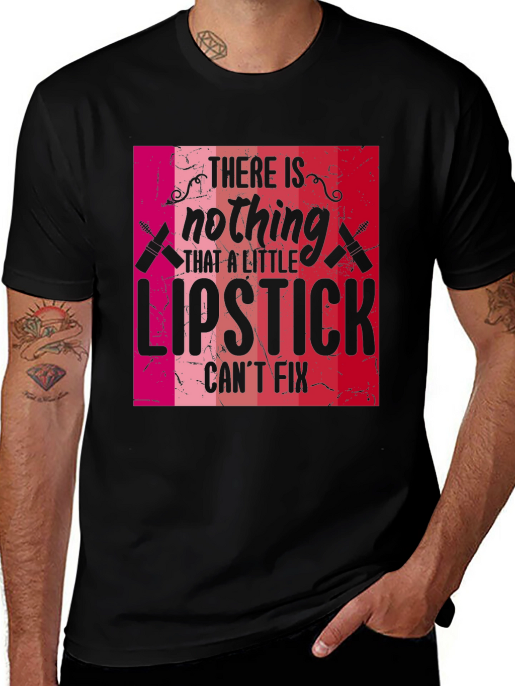 Lipstick Fix T-Shirt - Stylish & Comfy