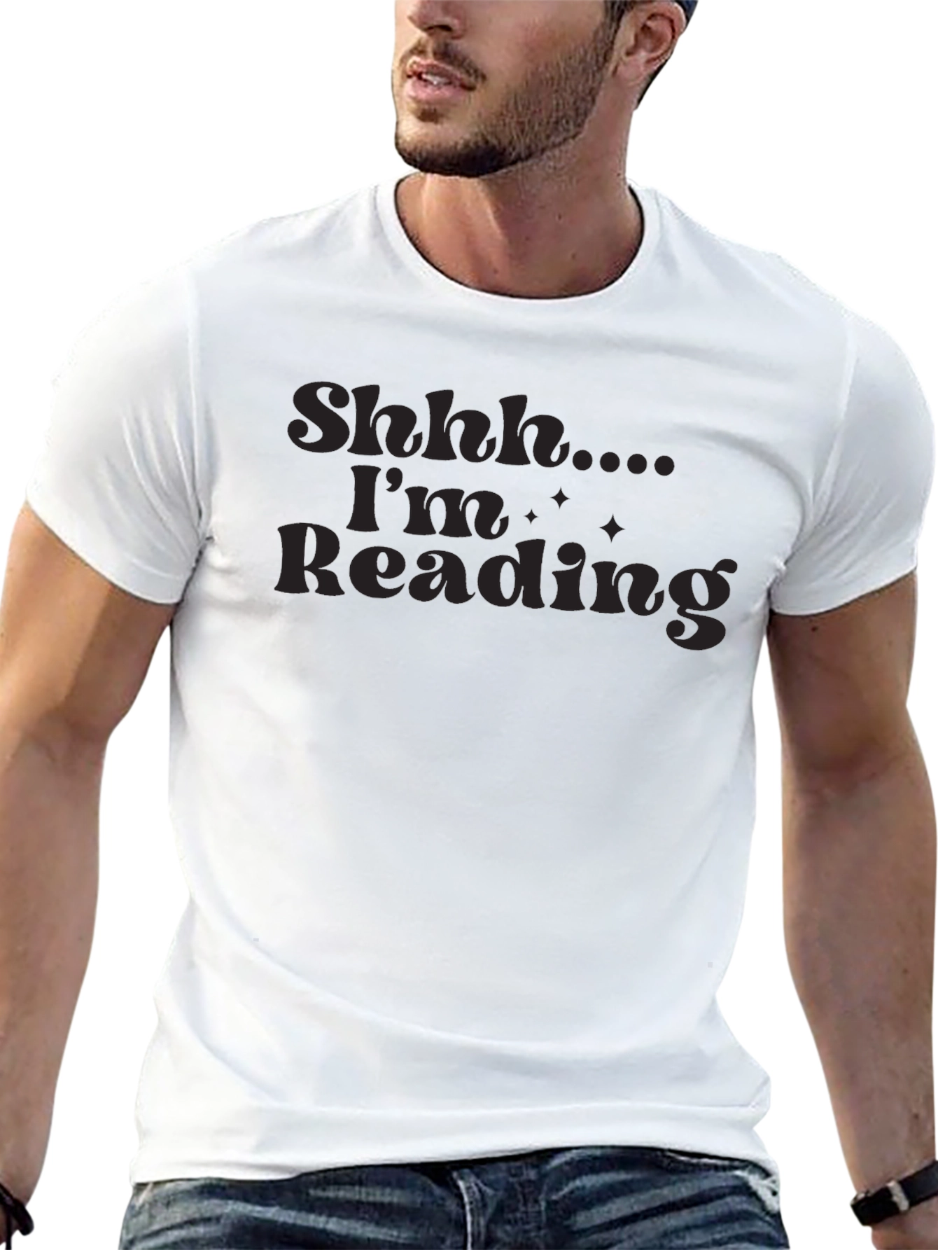 Shhh.... Im Reading Graphic T-Shirt