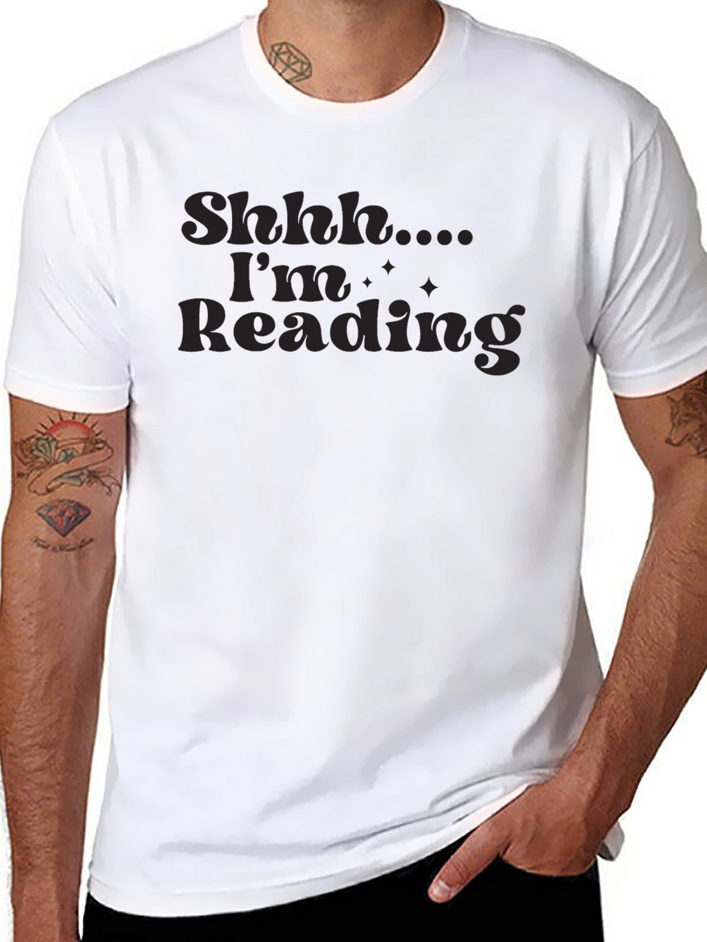 Shhh.... Im Reading Graphic T-Shirt
