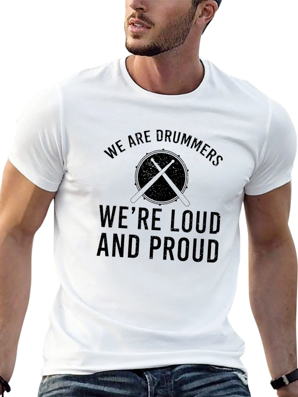 Drummer T-Shirt - Loud and Proud Tee