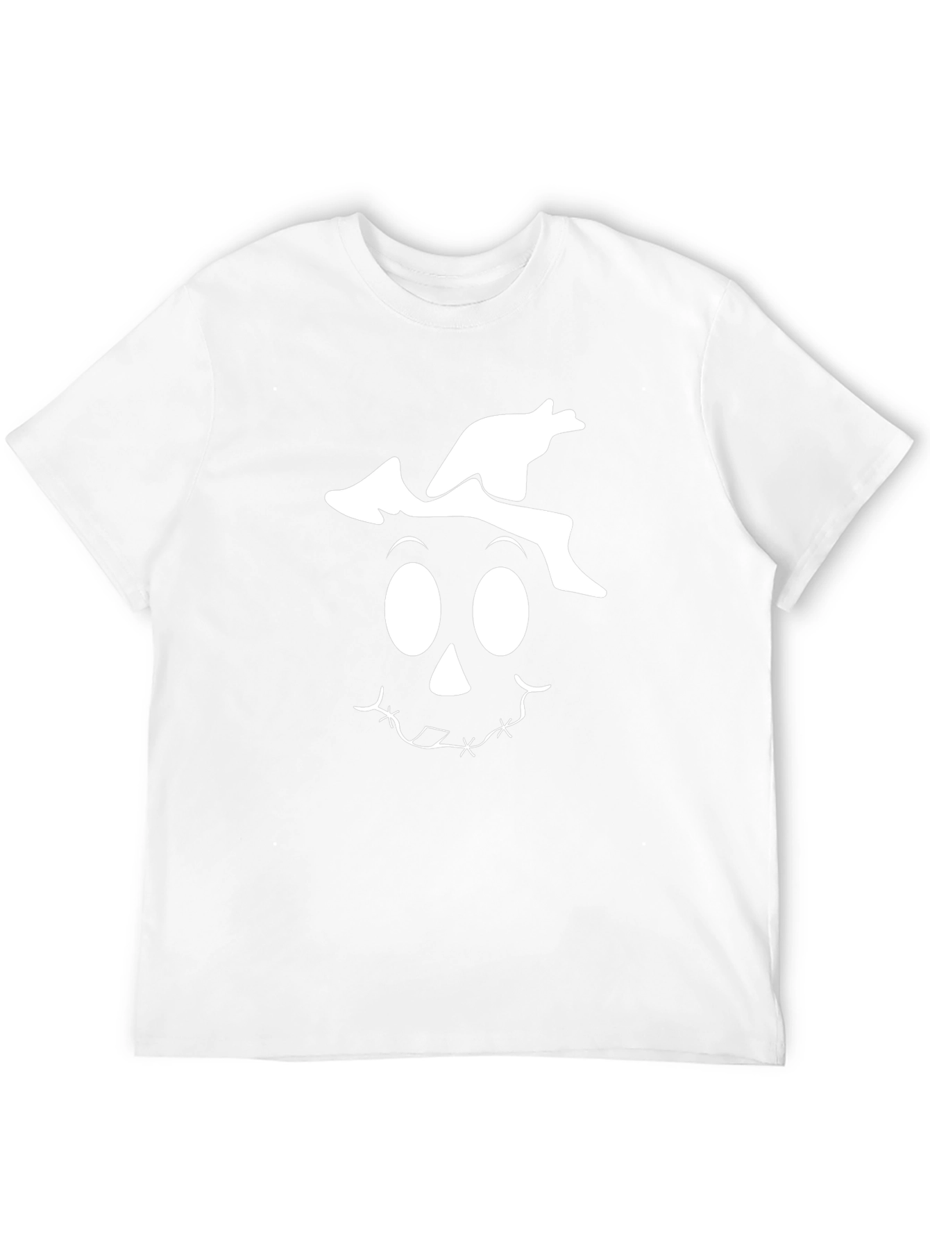 Spooky Scarecrow Graphic T-Shirt