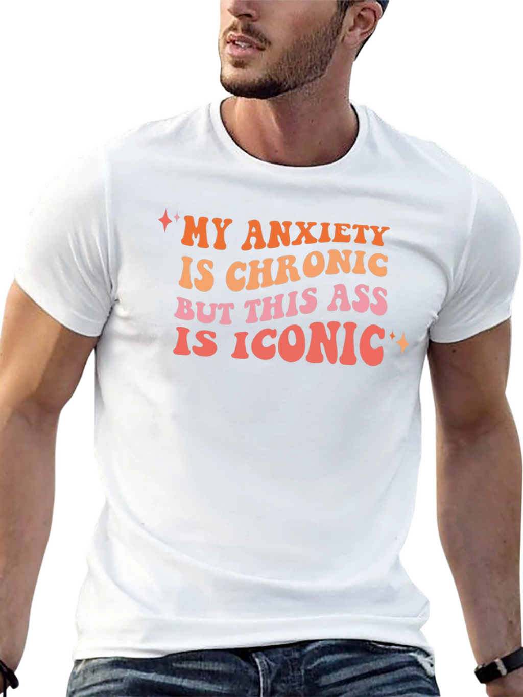 My Anxiety is Chronic Graphic Tee