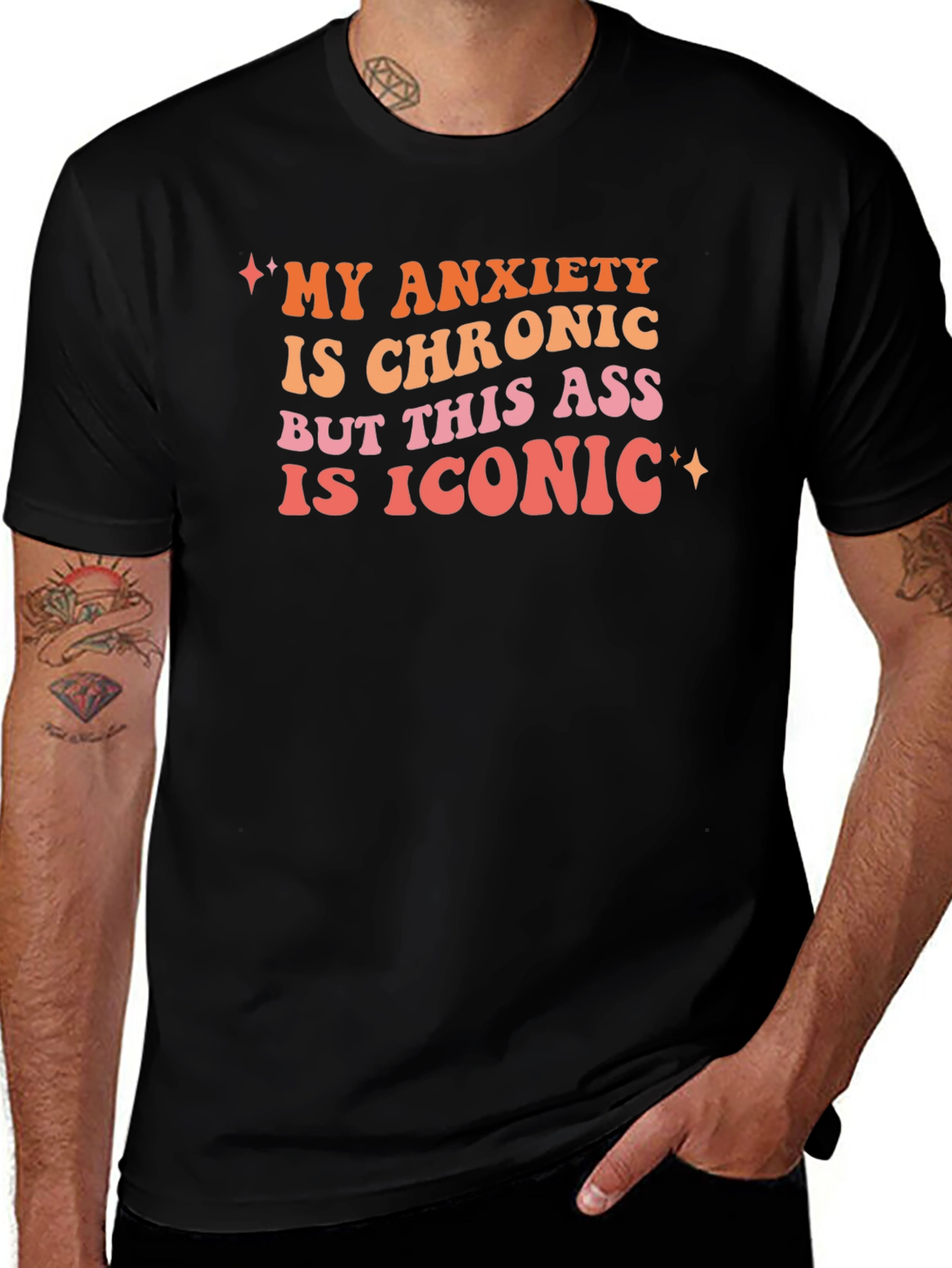 My Anxiety is Chronic Graphic Tee