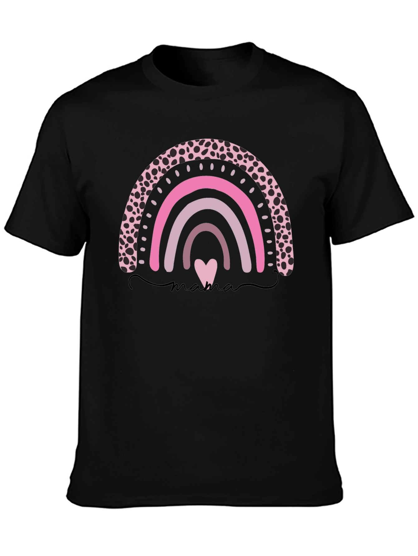 Mama Rainbow Graphic T-Shirt