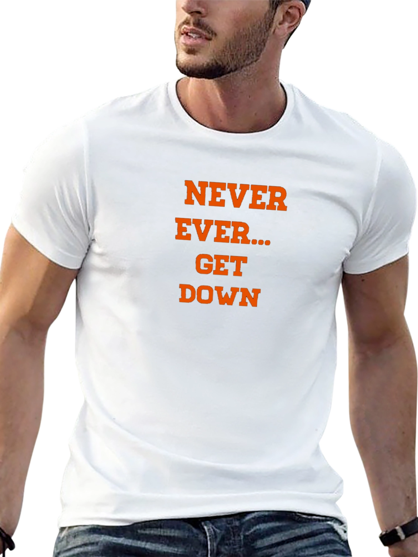 Never Ever Get Down Graphic Tee