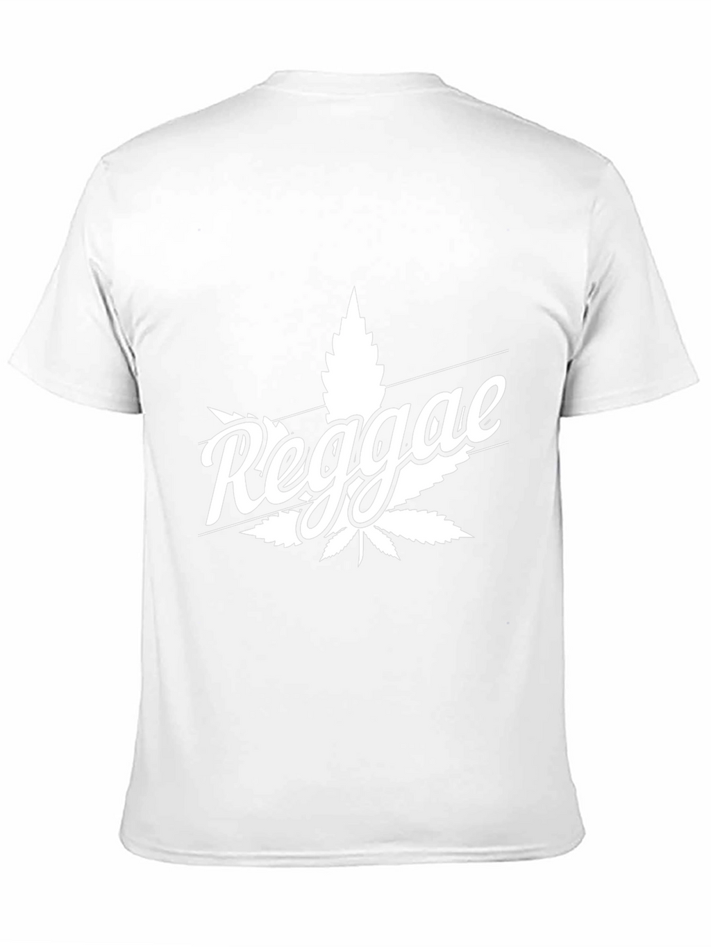 Reggae Leaf Graphic Black T-Shirt