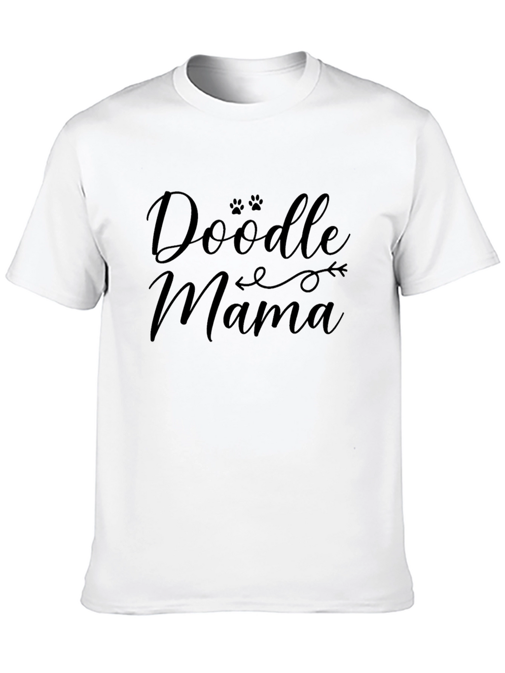 Doodle Mama Black Graphic T-Shirt Dog Lover Gift