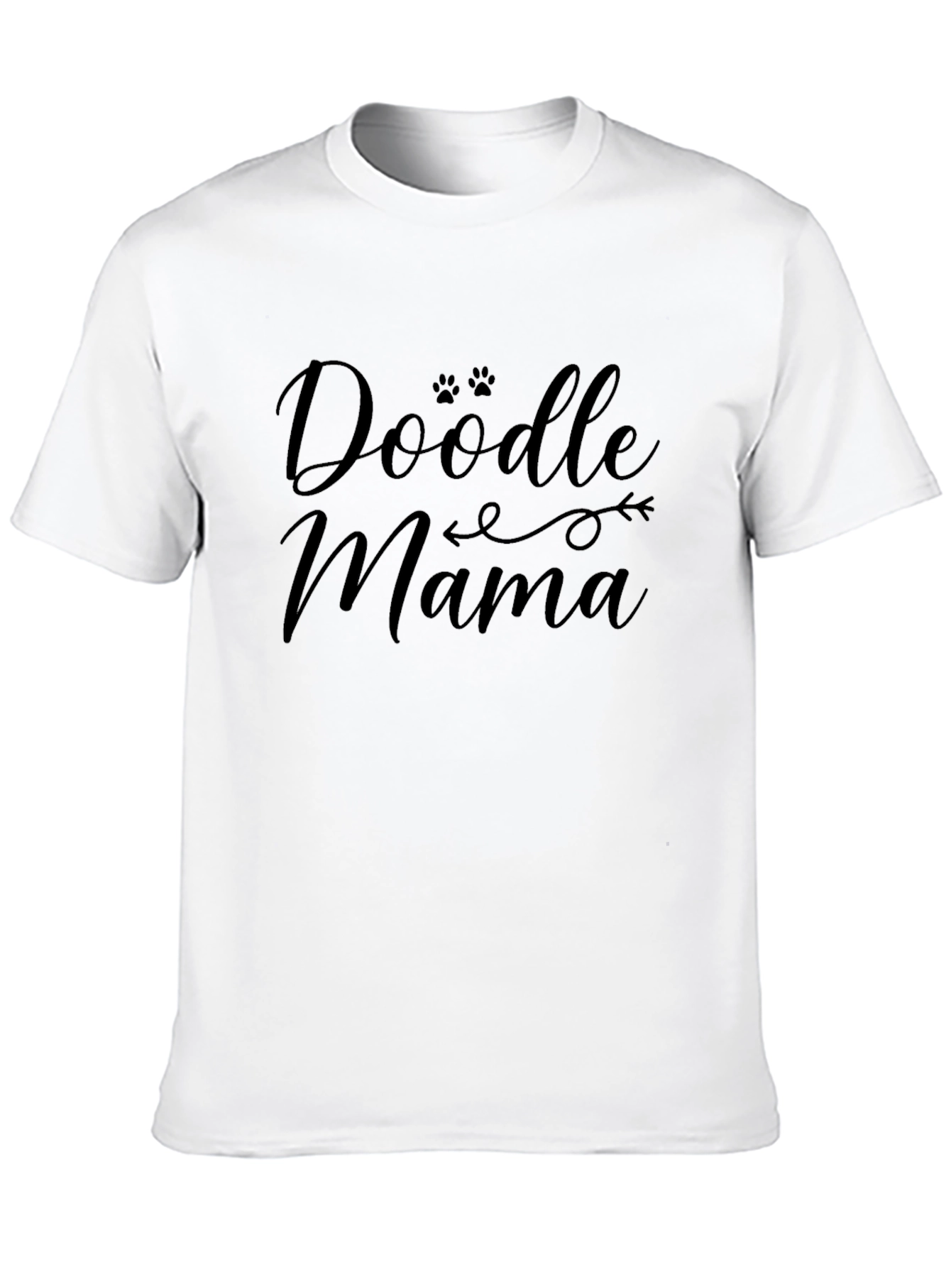 Doodle Mama Black Graphic T-Shirt Dog Lover Gift