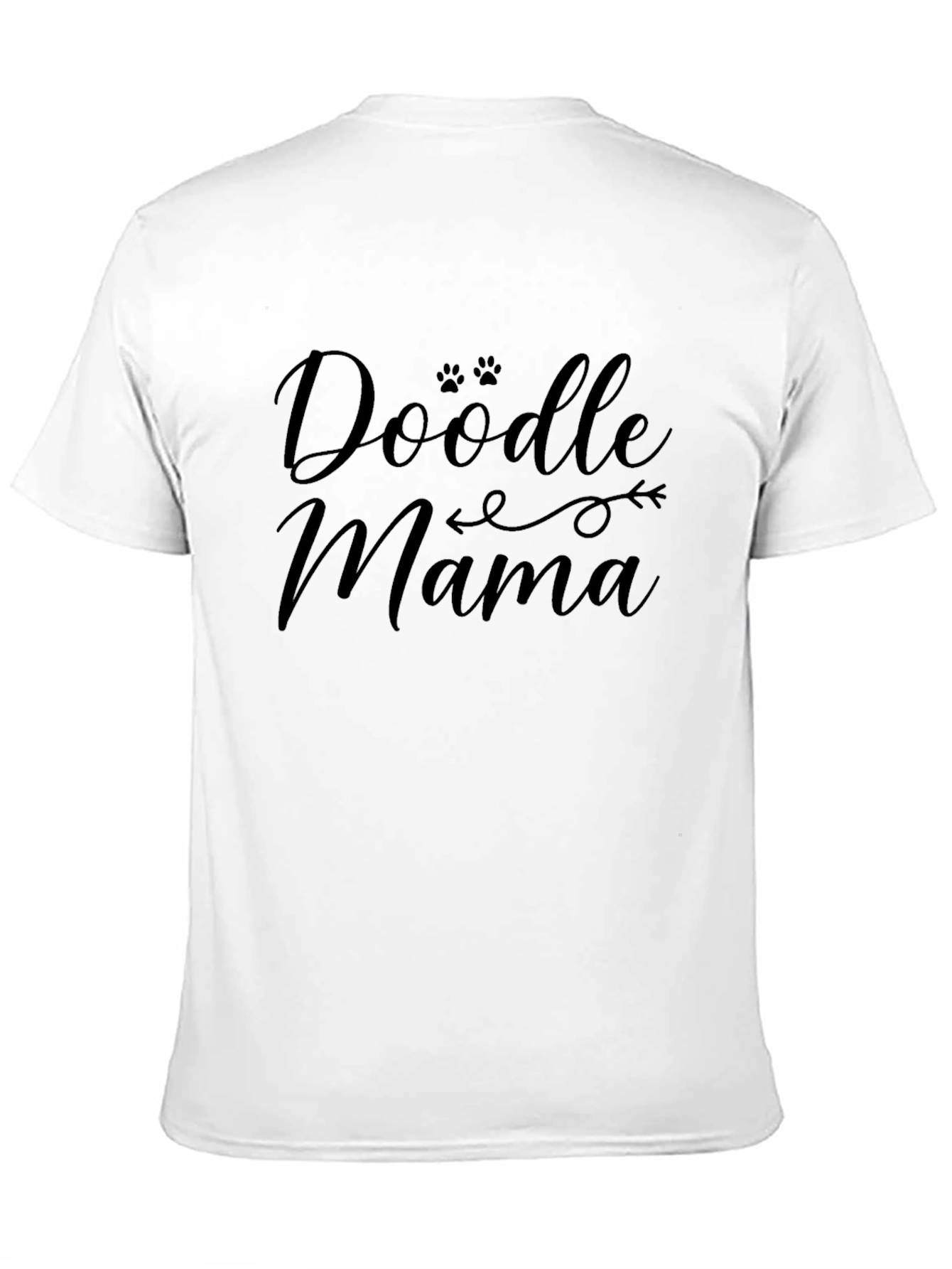 Doodle Mama Black Graphic T-Shirt Dog Lover Gift