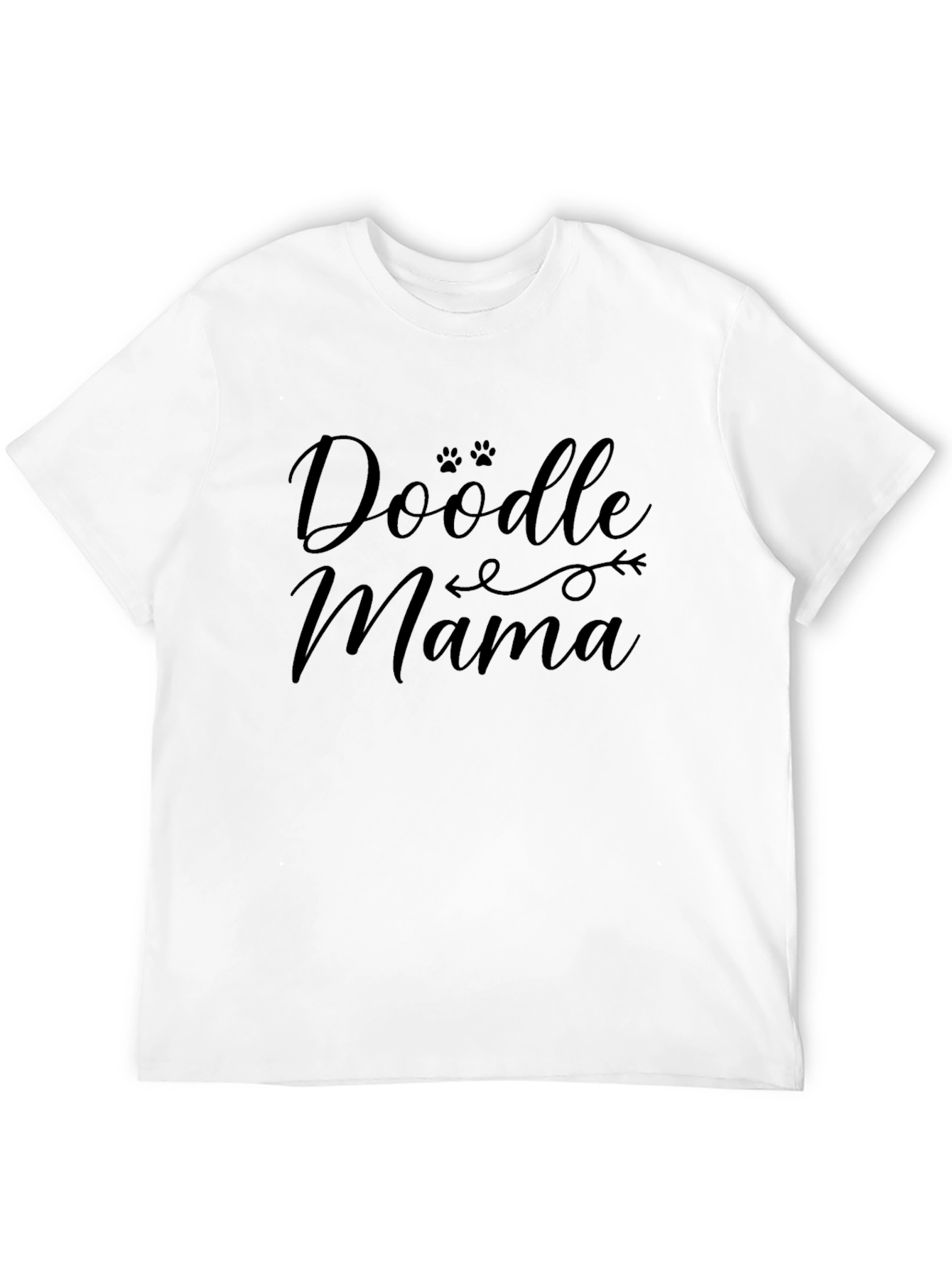Doodle Mama Black Graphic T-Shirt Dog Lover Gift