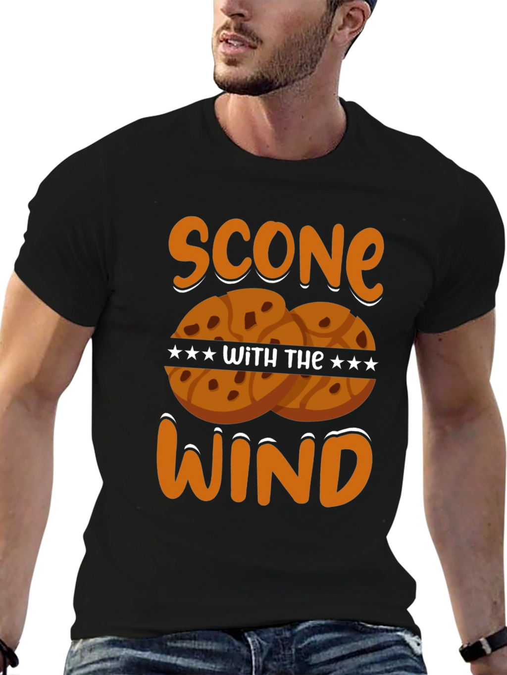Scone With The Wind Graphic Tee