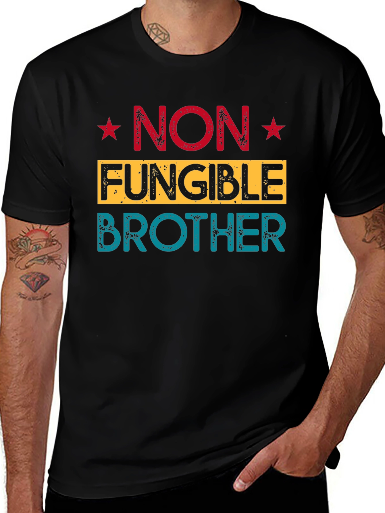 Non Fungible Brother Graphic Tee