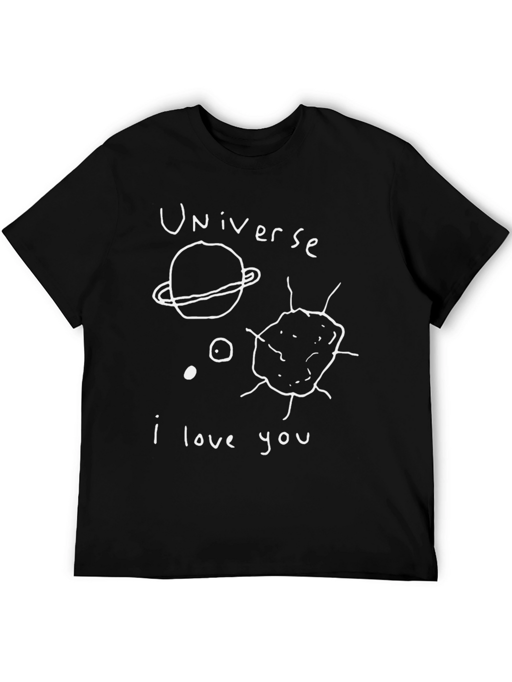 Universe I Love You T-Shirt - Unique Graphic Tee