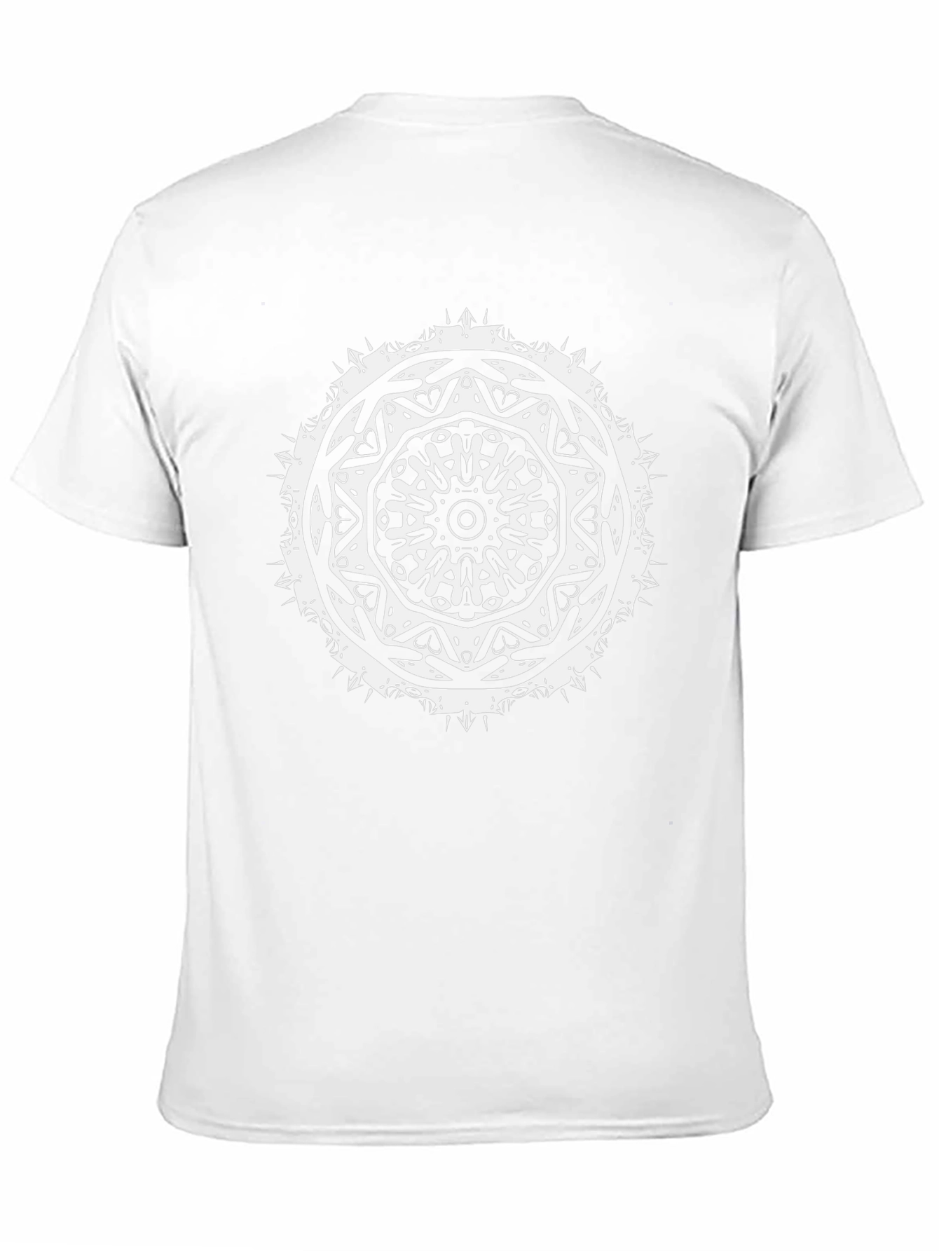 Black Mandala Graphic Tee - Unique Design