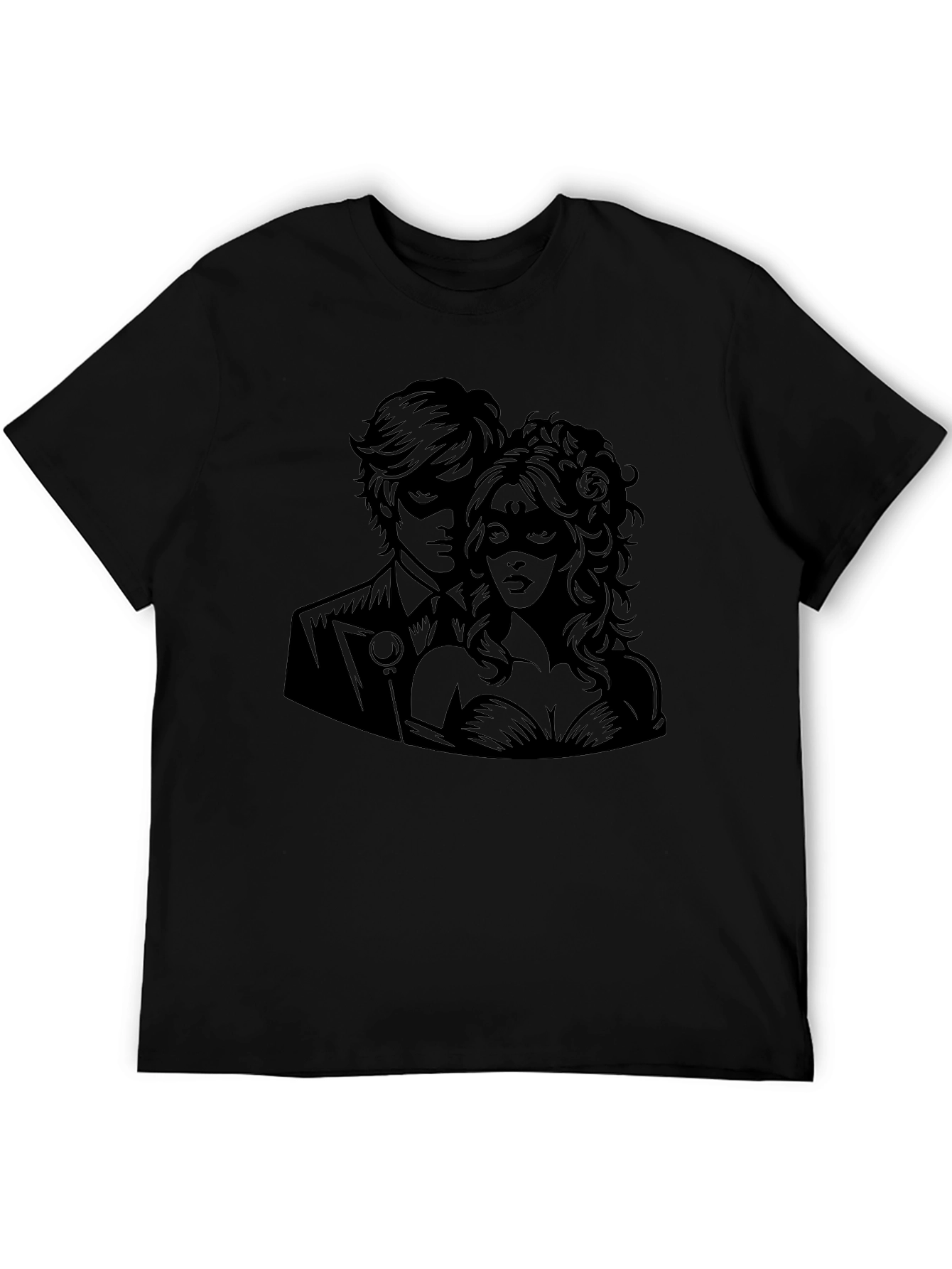 Masquerade Romance Graphic Tee - Premium Comfort
