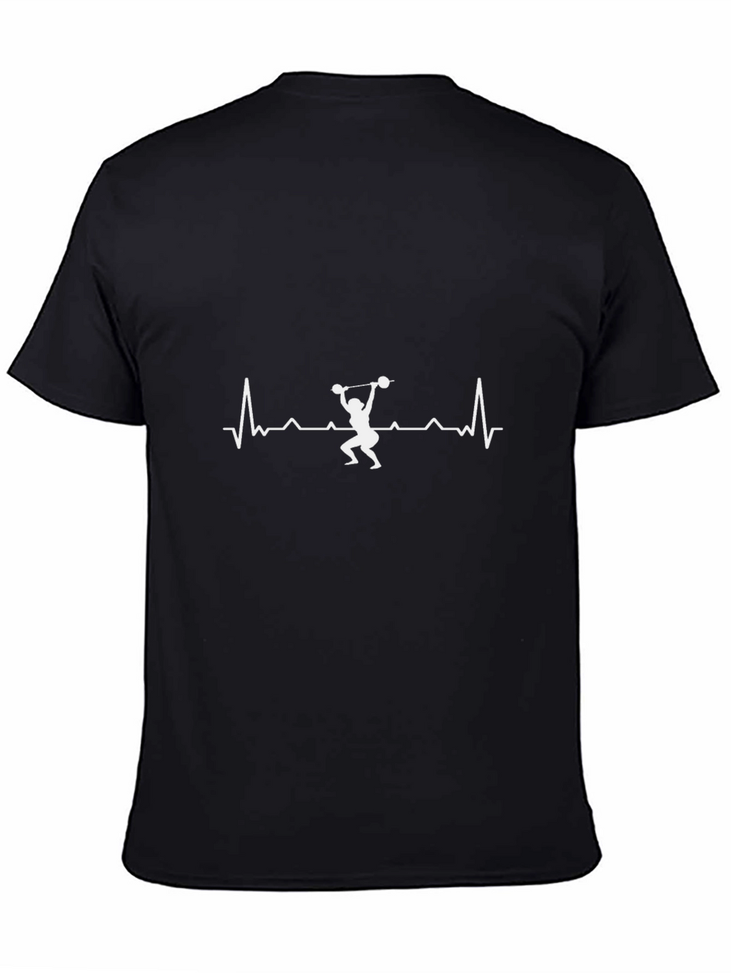 Weightlifting Heartbeat Graphic Tee
