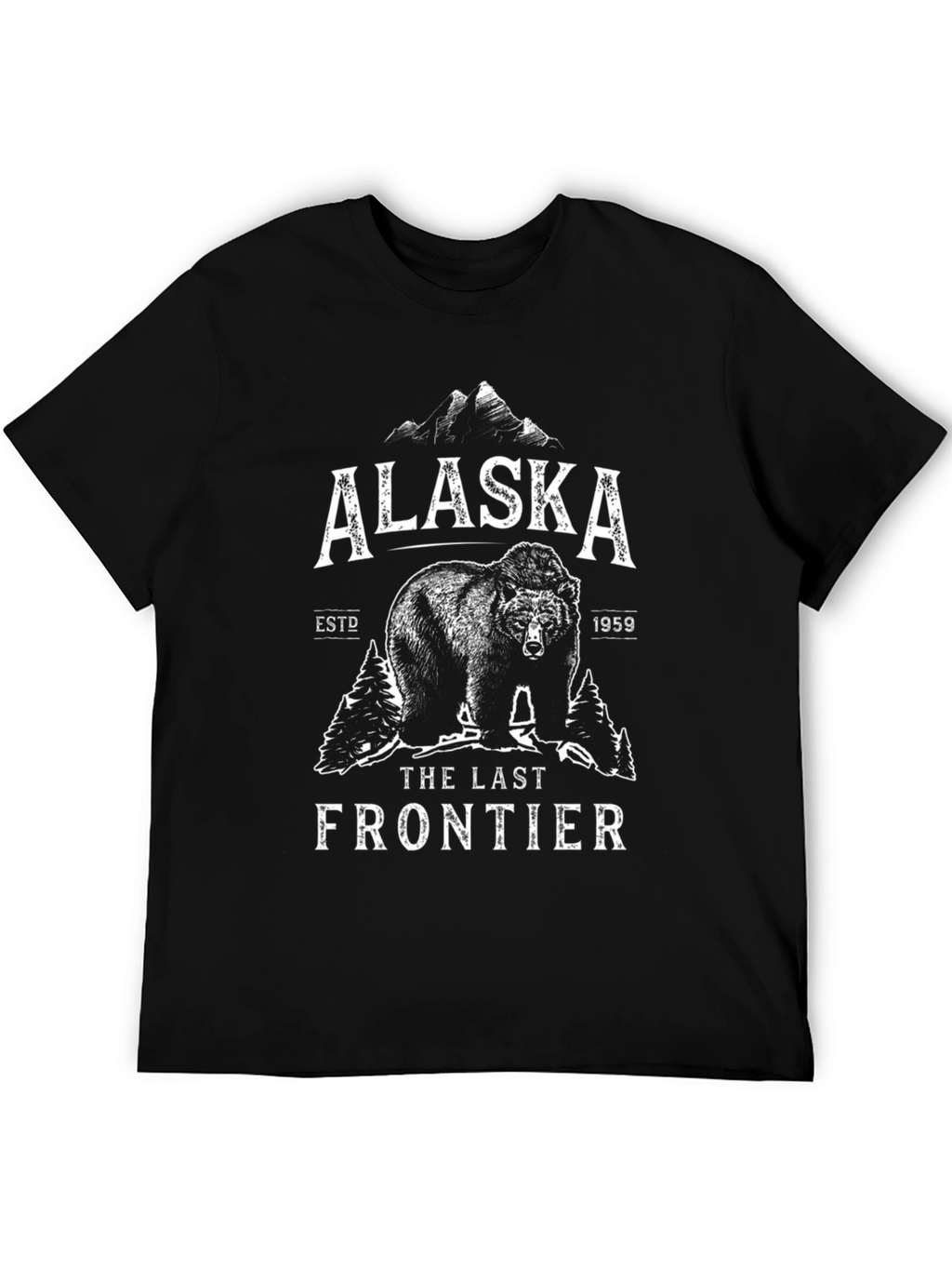 Alaska The Last Frontier Graphic T-Shirt