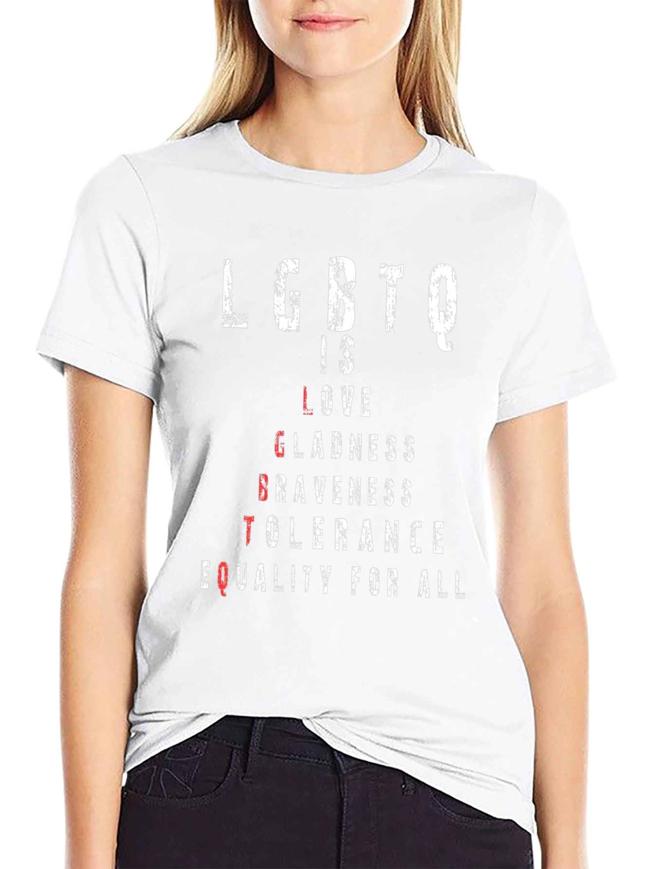 LGBTQ Love Equality T-Shirt - Pride & Support