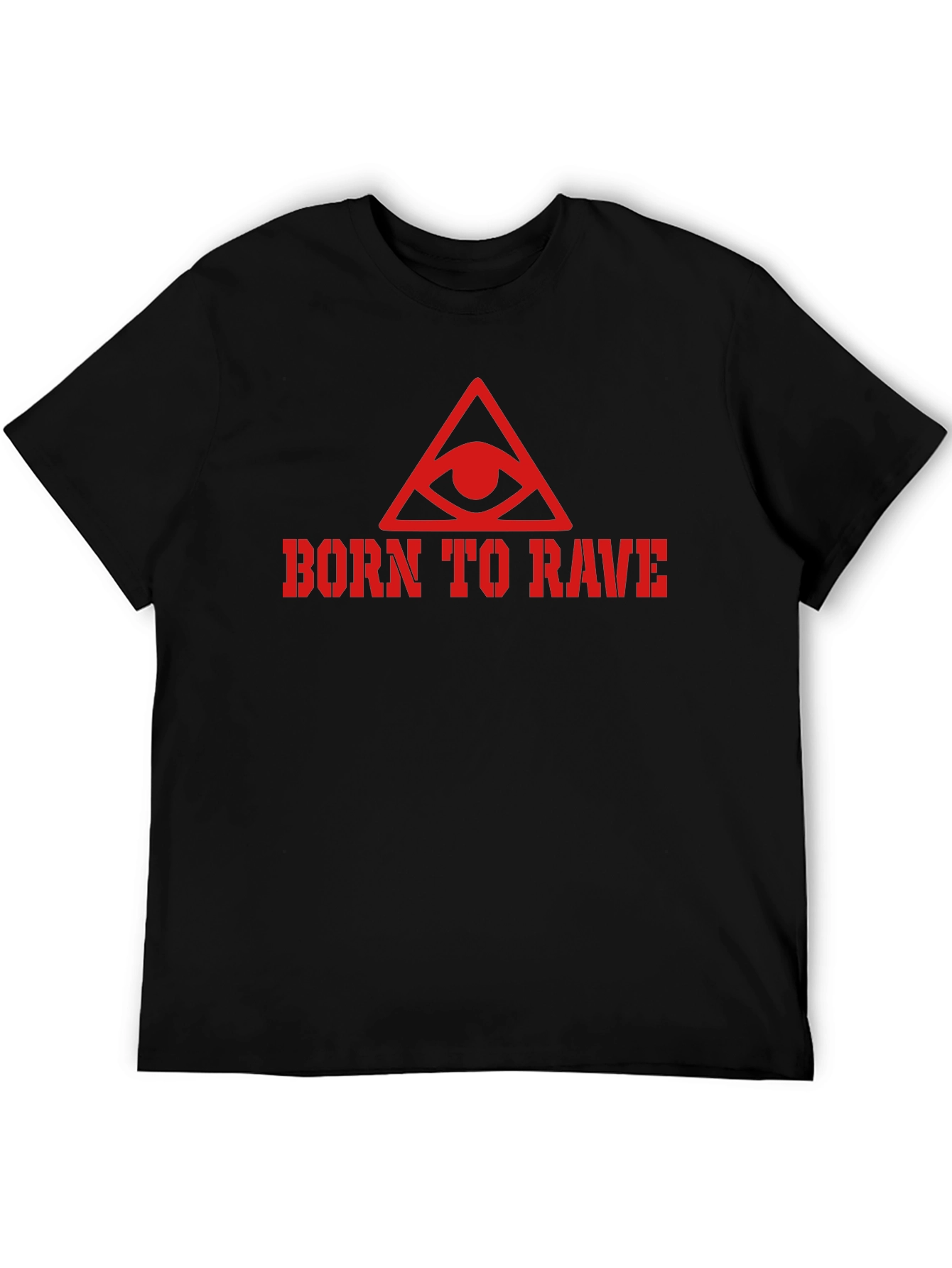 Born To Rave Black T-Shirt