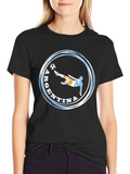 Argentina Soccer Graphic T-Shirt - Black Cotton Tee