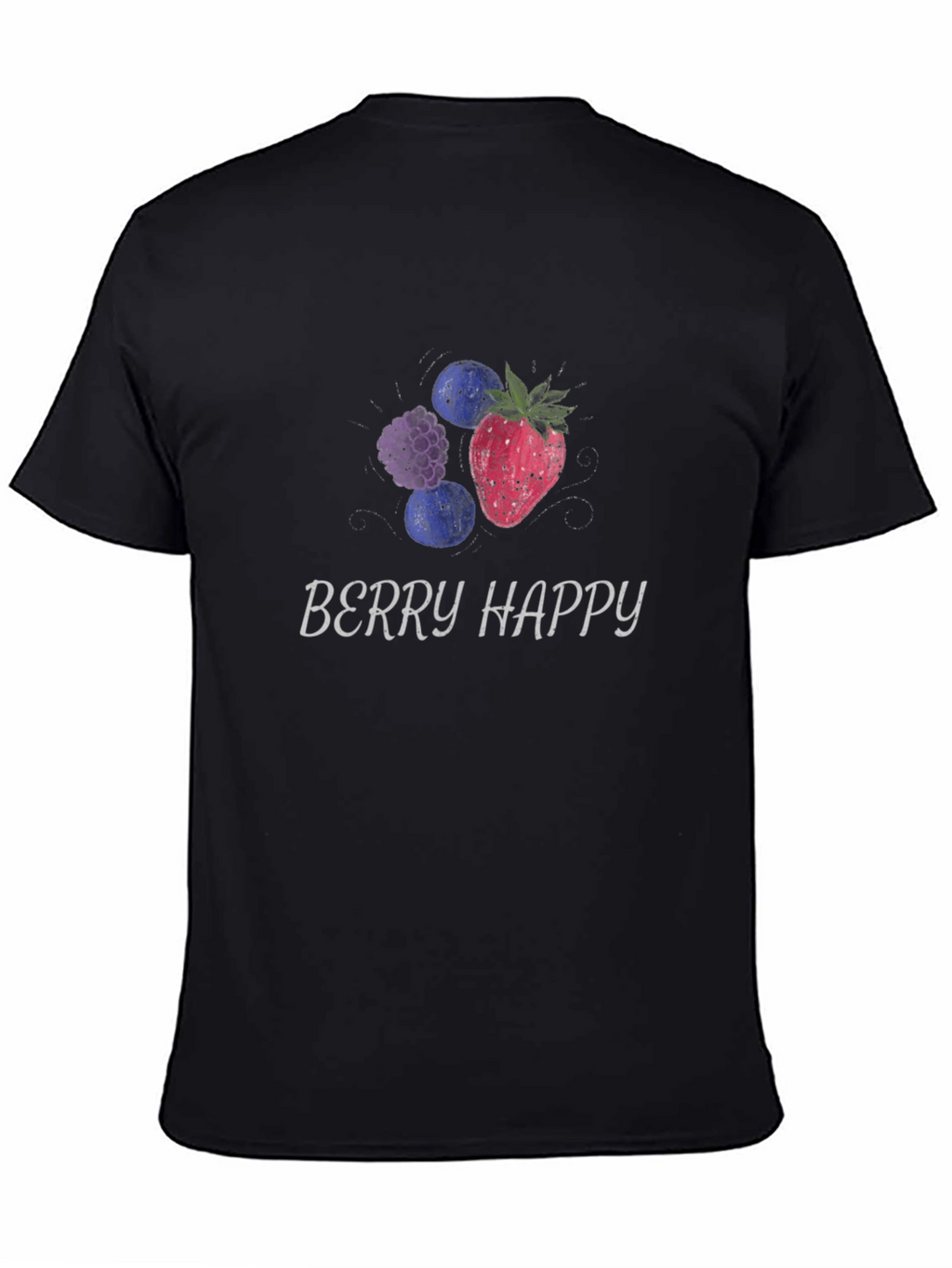 Berry Happy Graphic Tee - Unisex Soft Cotton Shirt