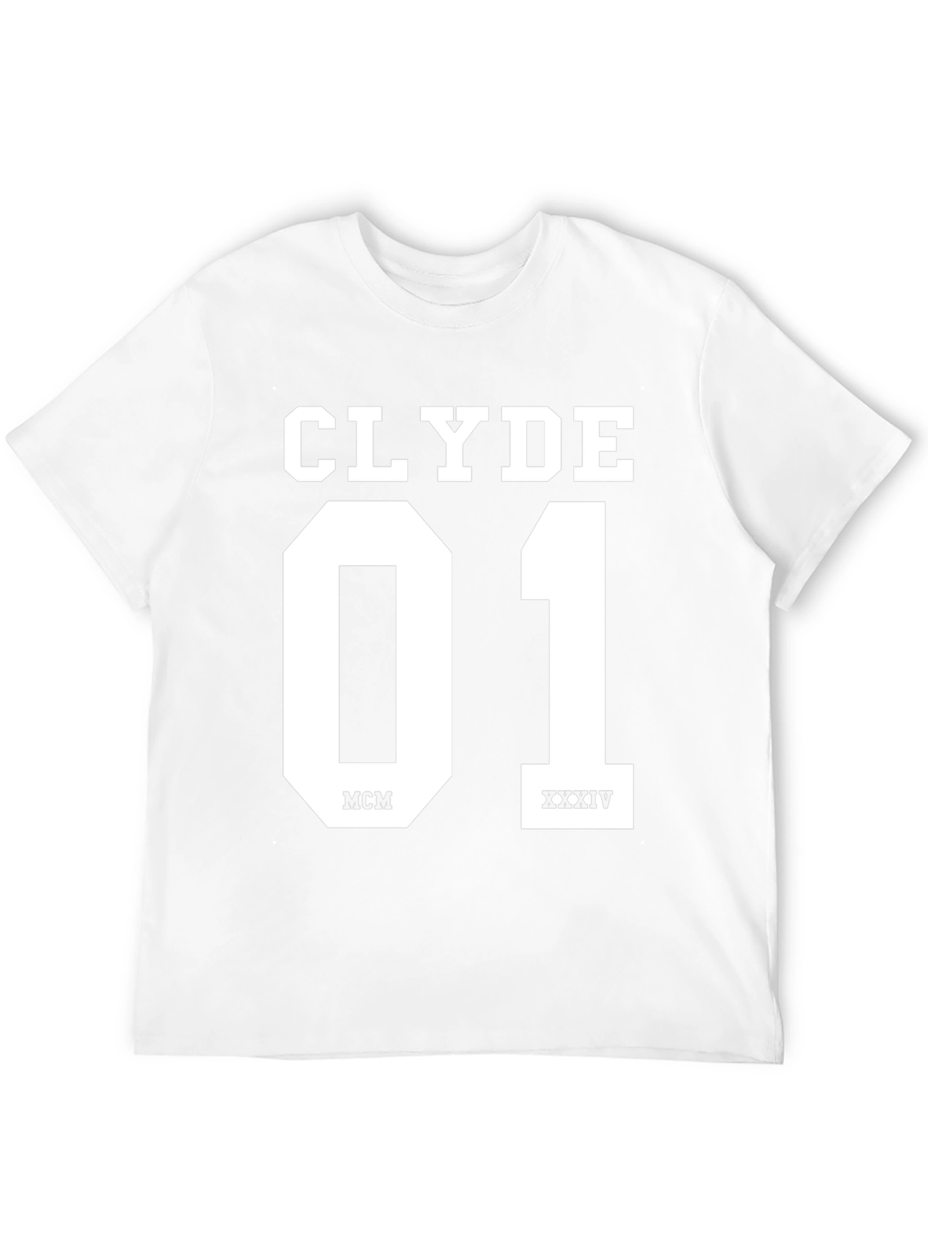 Clyde 01 Graphic Tee - Stylish Black Cotton T-Shirt