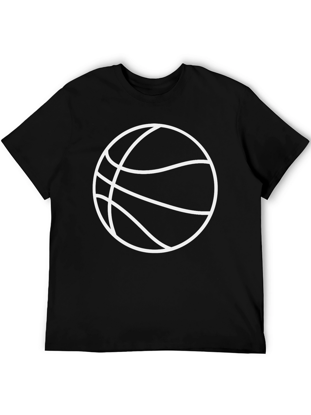 Basketball Graphic Tee - Black