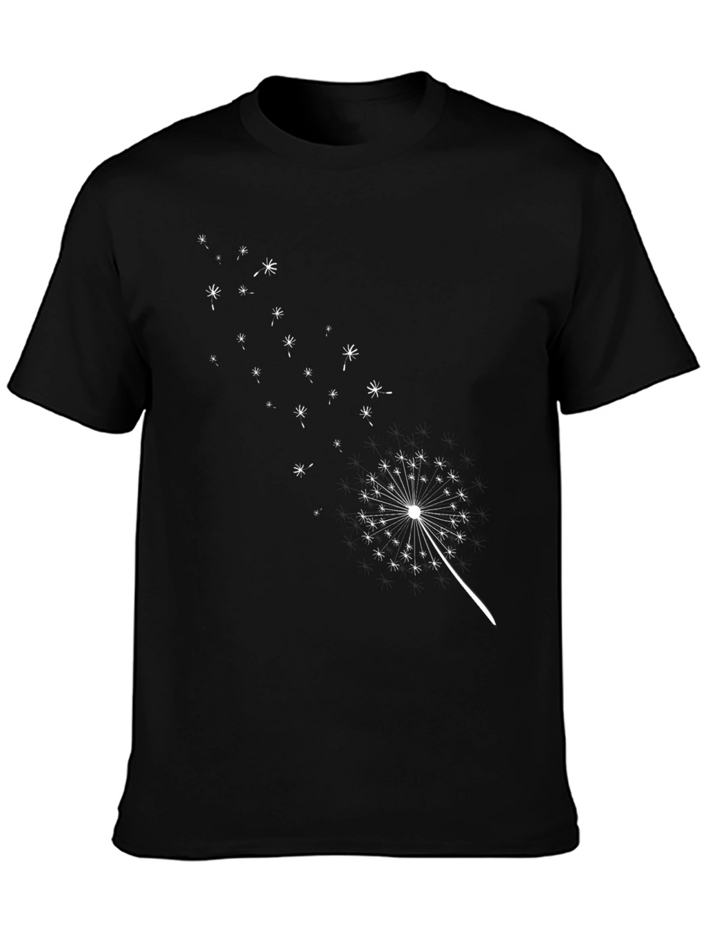 Black Dandelion T-Shirt