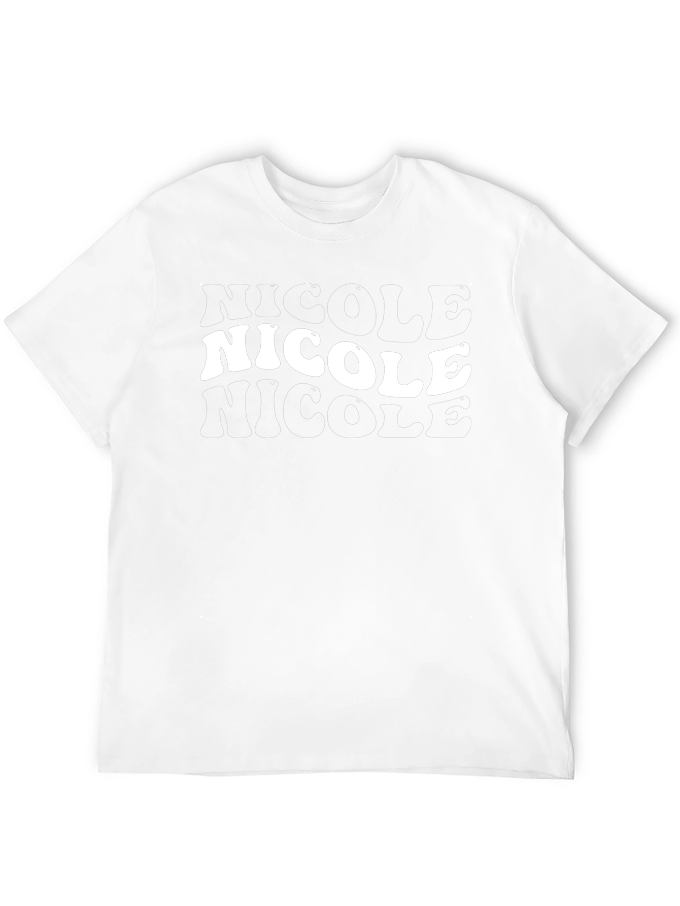 Nicole Retro T-Shirt - Black