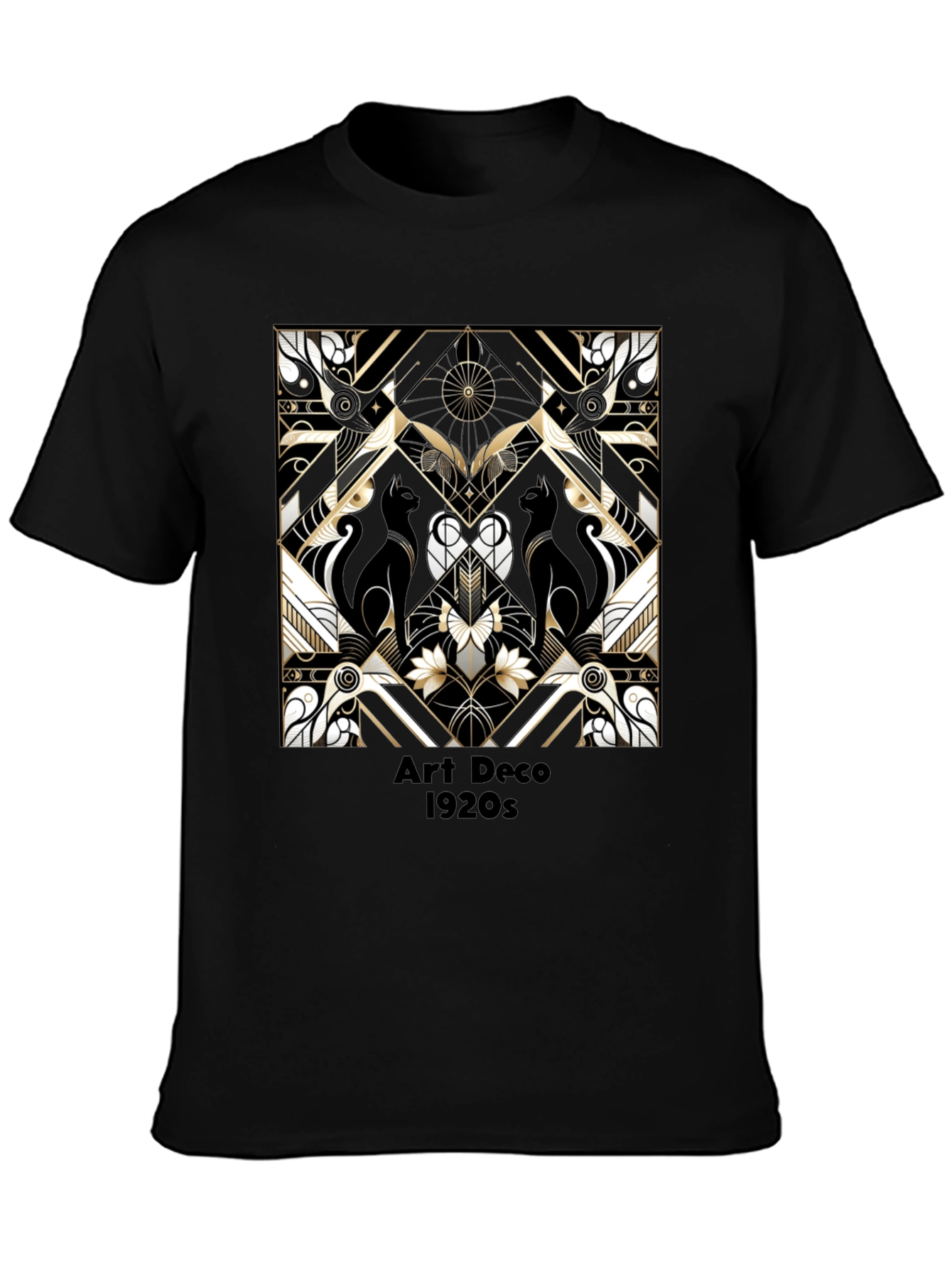Art Deco 1920s Graphic T-Shirt