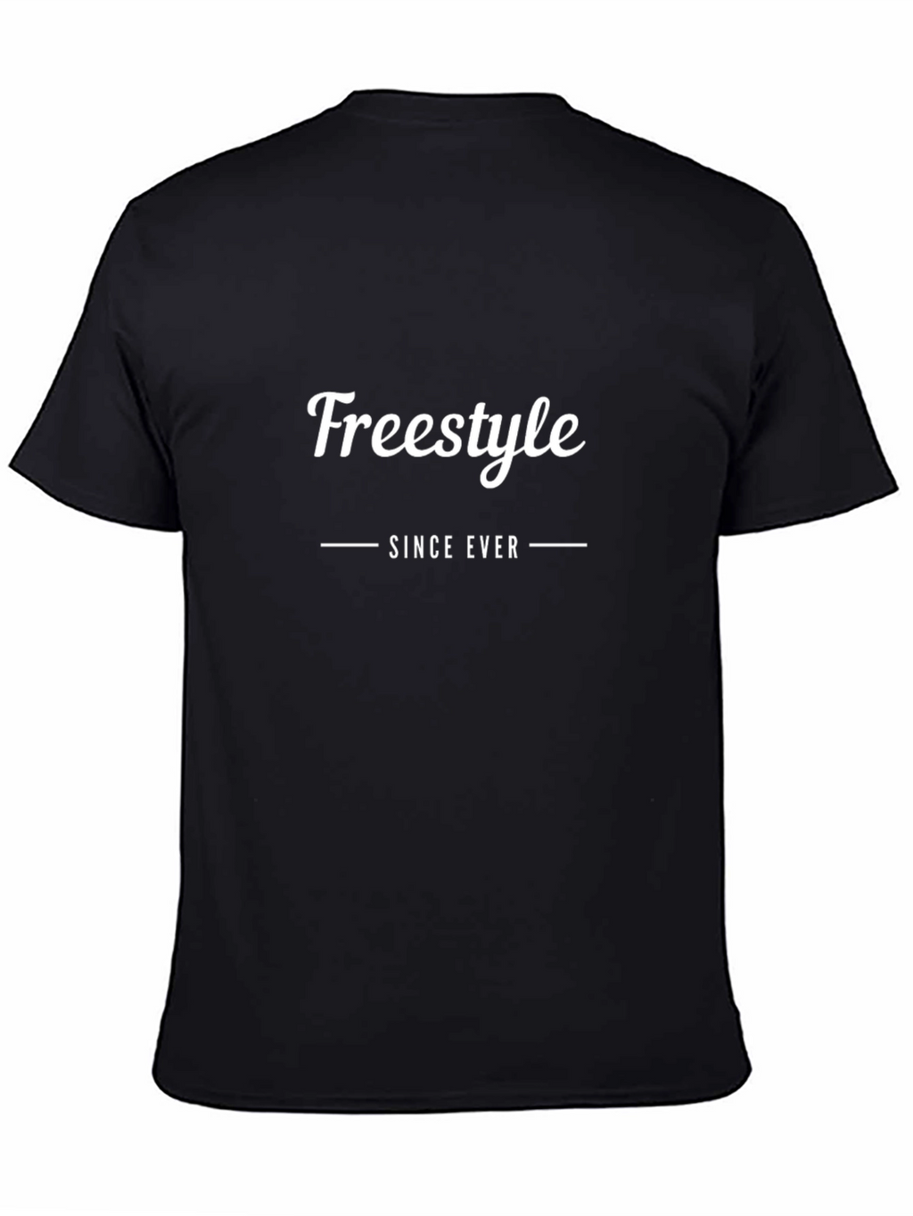 Freestyle Since Ever Black Graphic Tee