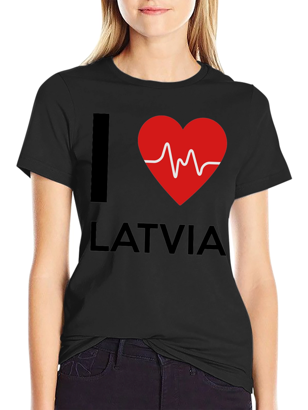 I Heart Latvia T-Shirt - Love Latvia Tee