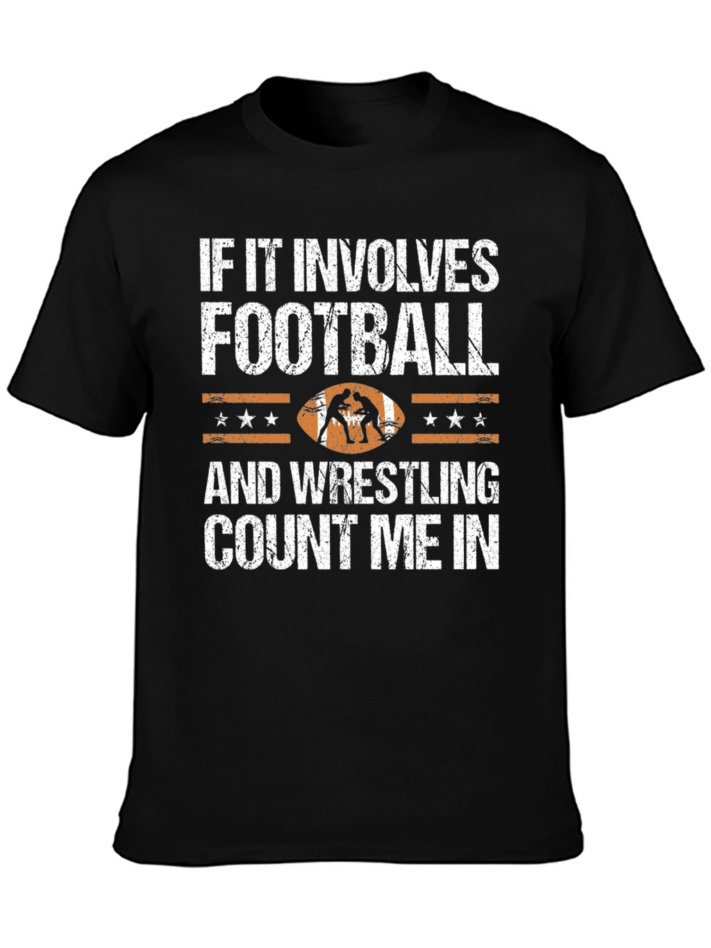 Football & Wrestling Tee - Count Me In!