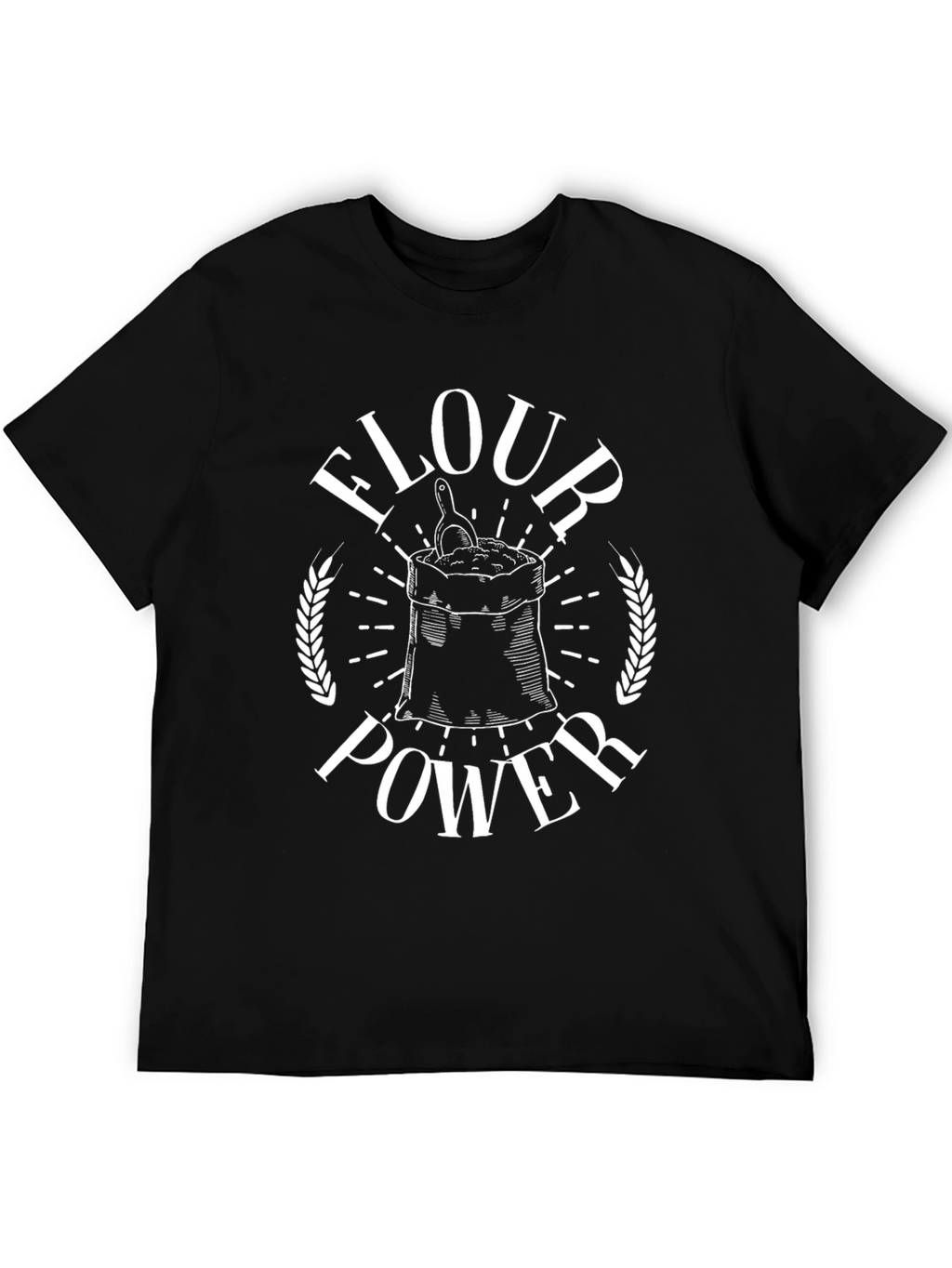 Flour Power Graphic T-Shirt - Baker Gift