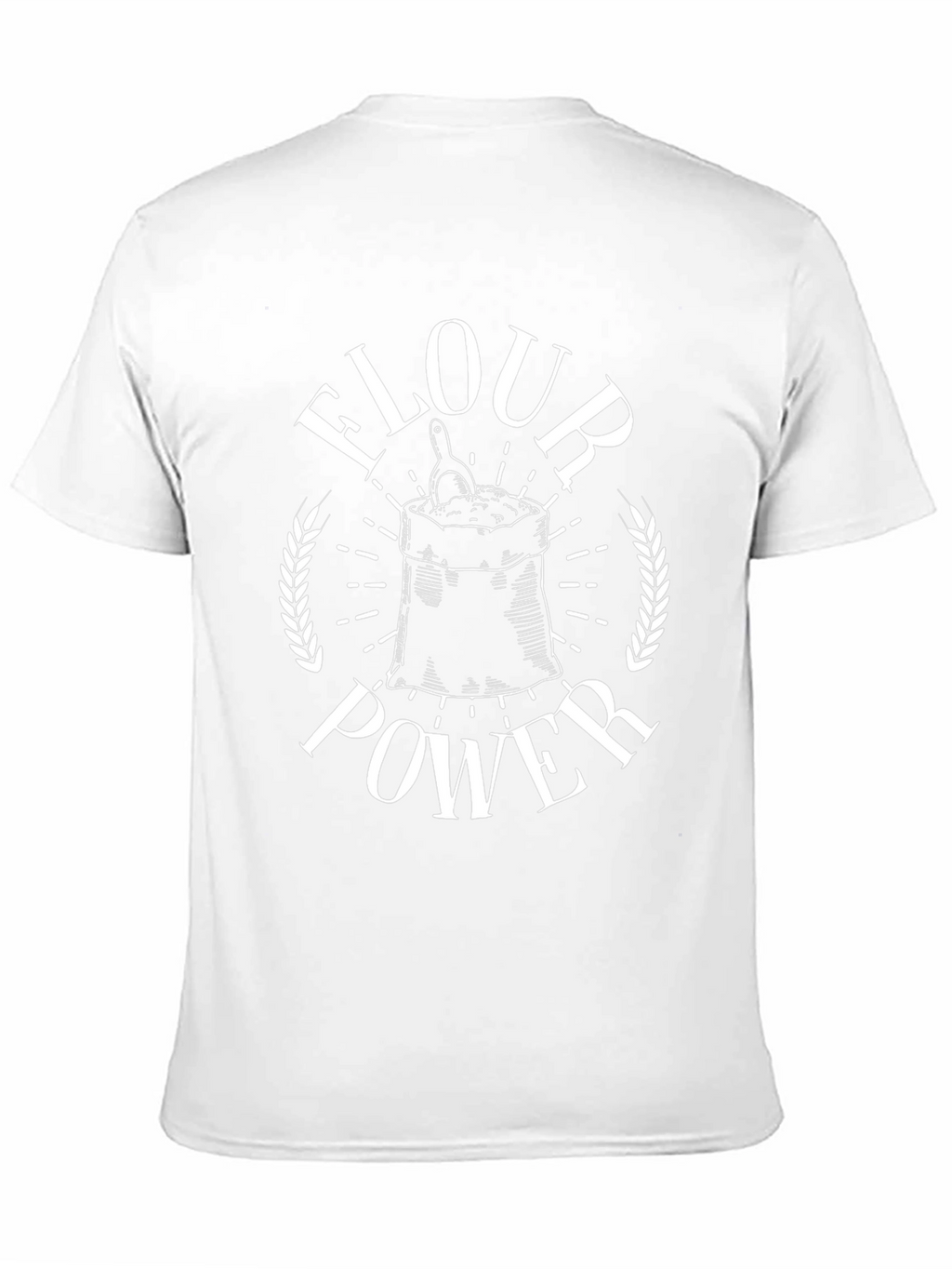 Flour Power Graphic T-Shirt - Baker Gift