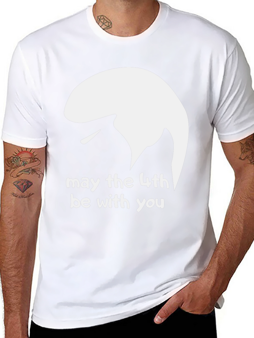 May the 4th Be With You Black T-Shirt