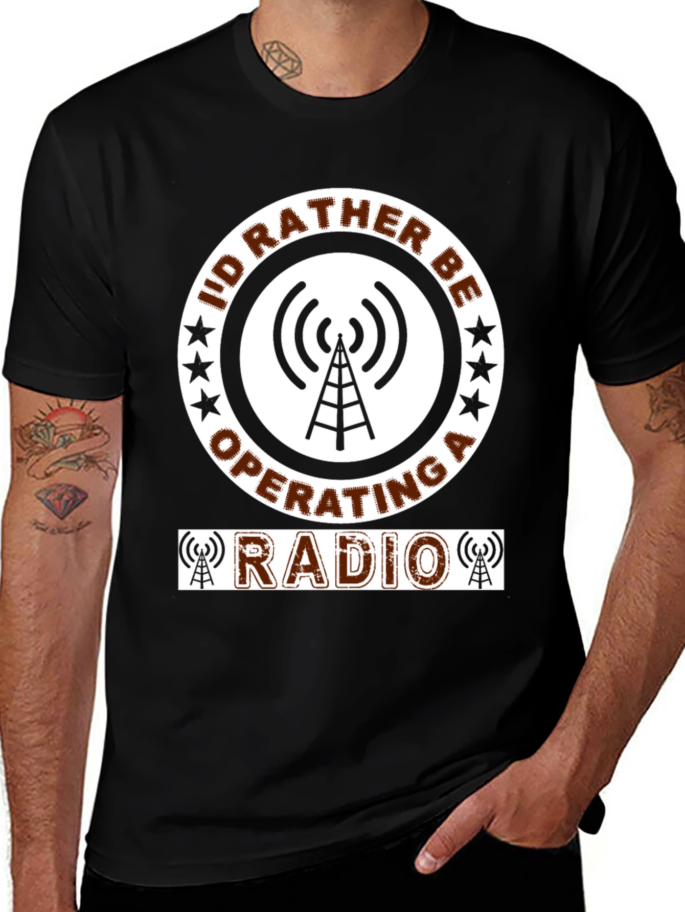 Id Rather Be Operating A Radio T-Shirt