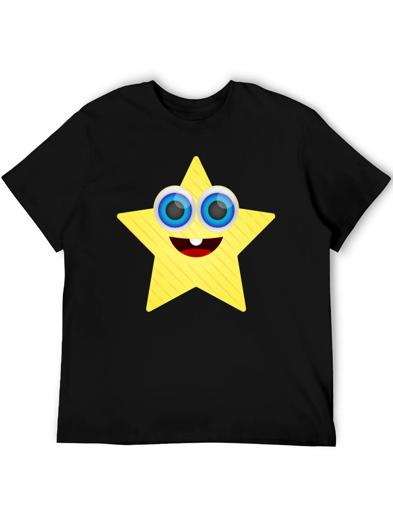 Star Character Black T-Shirt